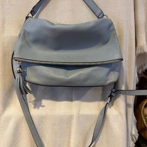 Kate Spade Light Blue Leather Shoulder Bag